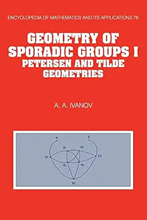 eom 76 geometry sporadic groups v1 1st edition a a ivanov 0521062837, 978-0521062831