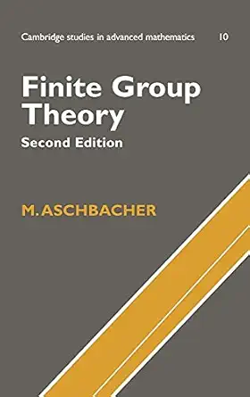 finite group theory 1st edition m aschbacher 0521781450, 978-0521781459