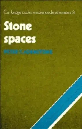 stone spaces 1st edition peter t johnstone 0521238935, 978-0521238939