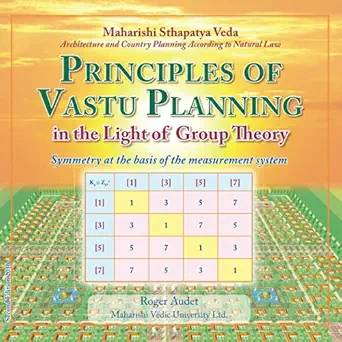 principles of vastu planning in the light of group theory 1st edition maharishi vastu ,roger audet