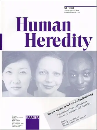 recent advances in genetic epidemiology 1st edition j ott ,t lehner 380556984x, 978-3805569842