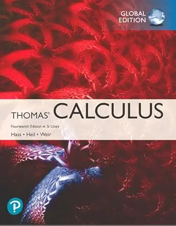 thomas calculus in si units 1st edition joel r hass ,christopher e heil ,maurice d weir 1292253223,
