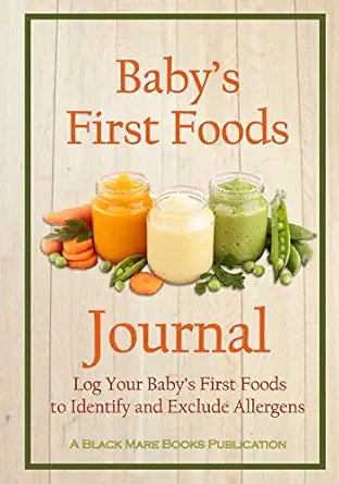 babys first foods journal 1st edition black mare books 194150244x, 978-1941502440
