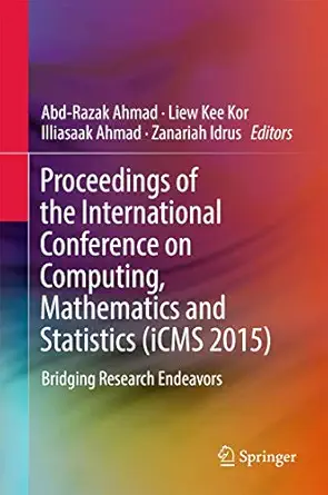 proceedings of the international conference on computing mathematics and statistics bridging research