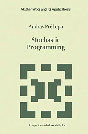 stochastic programming 1st edition andra s pra c kopa 0792334825, 978-0792334828