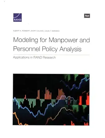 modeling for manpower and personnel policy analysis applications in rand research 1st edition albert a