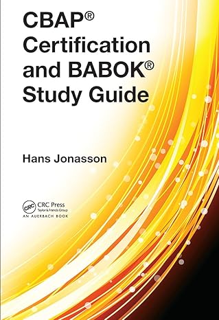 cbapa certification and baboka study guide 1st edition hans jonasson 103274698x, 978-1032746982