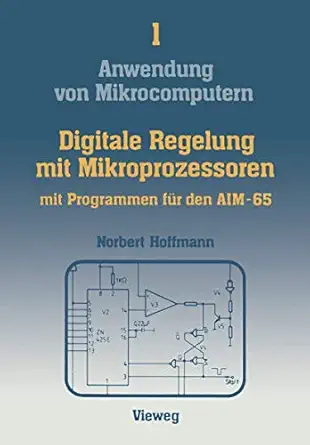 digitale regelung mit mikroprozessoren 1st edition norbert hoffmann 3528042192, 978-3528042196