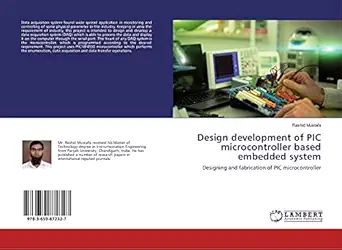 design development of pic microcontroller based embedded system designing and fabrication of pic