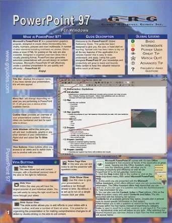 powerpoint 97 quick reference guide 1st edition drew sellers ,marc creaghan 1553530225, 978-1553530220