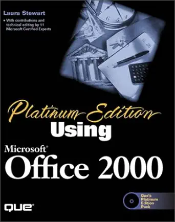 using microsoft office 2000 1st edition laura stewart 0789718413, 978-0789718419