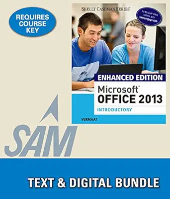 bundle enhanced microsoft office 2013 introductory + lms integrated for sam 2013 assessment training and