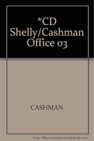 data files cd rom for shelly cashman series microsoft office 2003 1st edition gary b shelly ,thomas j cashman