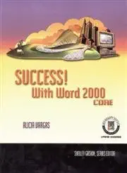 success with microsoft office 2000 word 2000 core 1st edition alicia vargas ,gaskin 003026684x, 978-0030266843