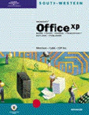microsoft office xp advanced course 1st edition connie morrison ,sandra cable ,cep inc 061905848x,