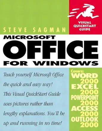 microsoft office 2000 for windows 1st edition stephen w sagman ,gail taylor 0201354403, 978-0201354409