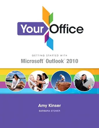 getting started with microsoft outlook 2010 1st edition amy kinser ,barbara stover 0132675463, 978-0132675468