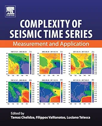 complexity of seismic time series measurement and application 1st edition tamaz chelidze ,filippos