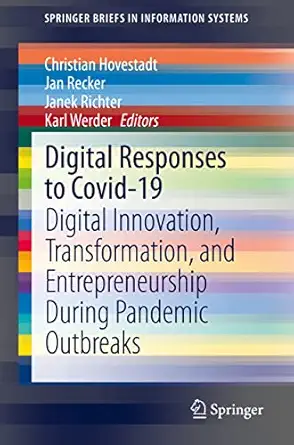 digital responses to covid 19 digital innovation transformation and entrepreneurship during pandemic