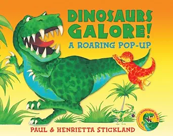 dinosaurs galore a roaring pop up 1st edition paul stickland ,henrietta stickland 1402764782, 978-1402764783