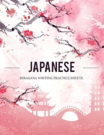 japanese hiragana writing practice sheets paper used for calligraphy blank book alphabet handwriting katakana