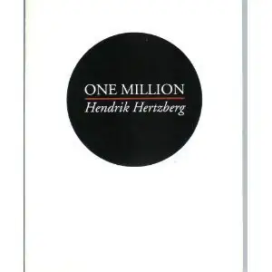 one million 1st edition hendrik hertzberg 0812920996, 978-0812920994