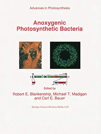 anoxygenic photosynthetic bacteria 1st edition r e blankenship ,michael t madigan ,c e bauer 079233681x,