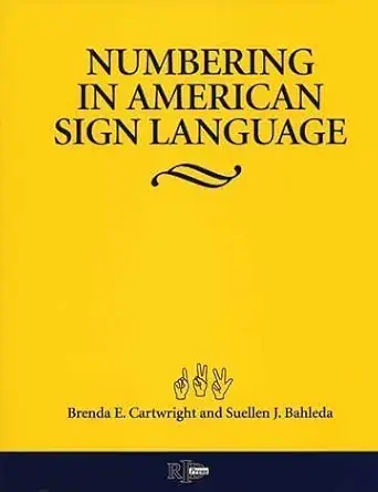 numbering in american sign language 1st edition registry of interpreters for the deaf 0916883353,
