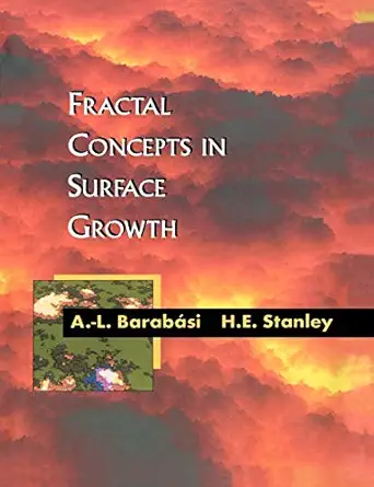 fractal concepts in surface growth 1st edition albert laszlo barabasi ,harry eugene stanley 0521483182,