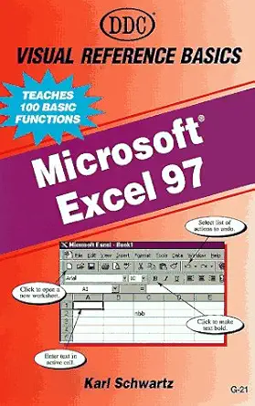 microsoft excel 97 1st edition karl schwartz 1562434594, 978-1562434595