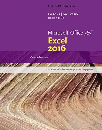 bundle new perspectives microsoft office 365 and excel 2016 comprehensive + lms integrated sam 365 and 2016