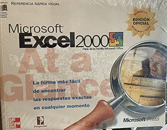 ms excel 2000 referencia rapida visual 1st edition inc perspection 8448124421, 978-8448124427