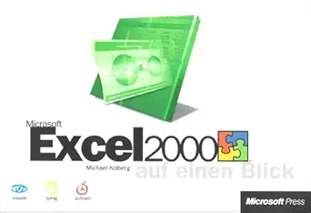 microsoft excel 2000 auf einen blick 1st edition michael kolberg 3860638378, 978-3860638378
