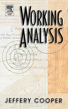 working analysis 1st edition jeffery cooper 0121876047, 978-0121876043