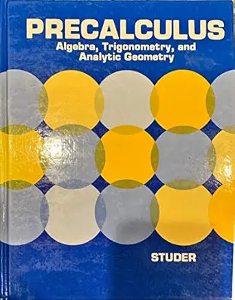 precalculus 1st edition marilyn studer 0816285403, 978-0816285402