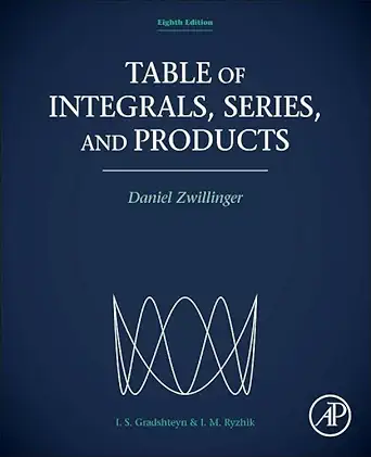 table of integrals series and products 1st edition daniel zwillinger 0123849330, 978-0123849335