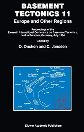 basement tectonics 11 europe and other regions proceedings of the eleventh international conference on