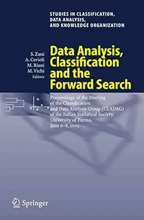 data analysis classification and the forward search proceedings of the meeting of the classification and data