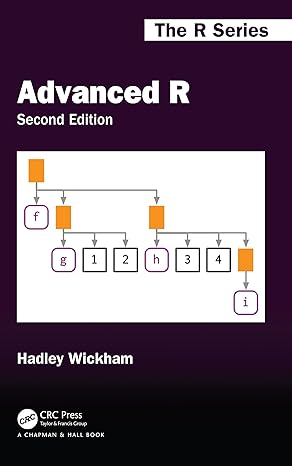 advanced r 1st edition hadley wickham 0367255375, 978-0367255374