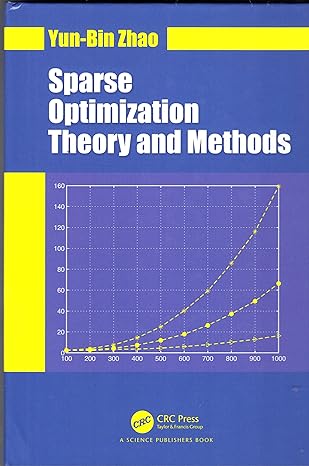 sparse optimization theory and methods 1st edition yun bin zhao 1138080942, 978-1138080942