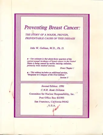 preventing breast cancer the story of a major proven preventable cause of this disease 1st edition john w