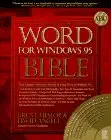 word for windows 95 bible 1st edition brent d heslop ,david angell 1568844964, 978-1568844961