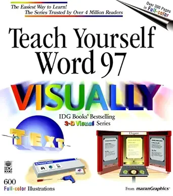 teach yourself word 97 visually 1st edition ruth maran ,kelleigh wing 0764560328, 978-0764560323