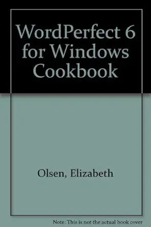 wordperfect 6 for windows masterpieces in minutes 1st edition elizabeth olson 0782115322, 978-0782115321