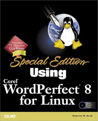 using corel wordperfect 8 for linux 1st edition roderick w smith ,roderick smith 0789720329, 978-0789720320