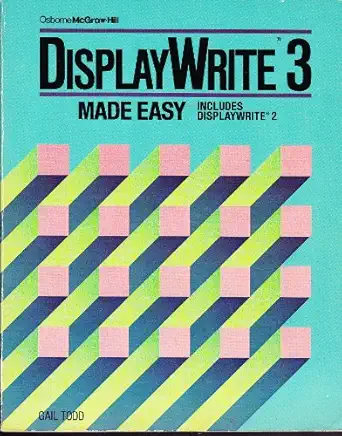 display write 3 made easy 1st edition gail todd 0078811740, 978-0078811746