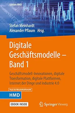 digitale gescha ftsmodelle a band 1 gescha ftsmodell innovationen digitale transformation digitale