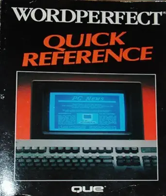 wordperfect quick reference 1st edition que corporation 0880223707, 978-0880223706