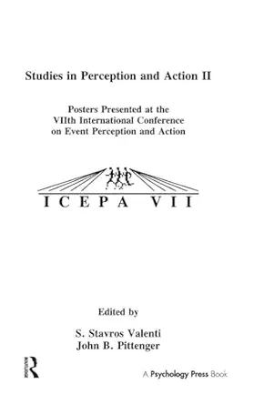 studies in perception and action ii 1st edition s stavros valenti 1138456926, 978-1138456921