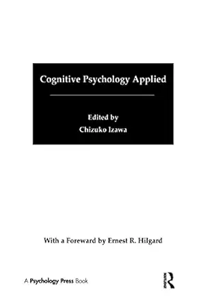 cognitive psychology applied a symposium at the 22nd international congress of applied psychology 1st edition